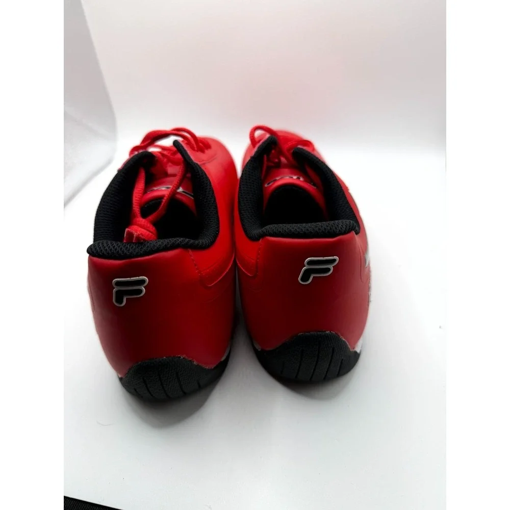 Fila Filaretti 1DM00008-602 Unisex 11 Sneakers Red Low Top Motorsport‎ Shoes